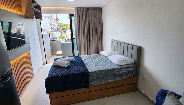 Flat Ofurô 15 VP by La Playa - Foto 4, Habitación