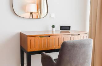 Moderne 1 Zimmer Ferienwohnung im Landhaus Haffkrug mit Terrasse, Gartenblick und Parkplatz in ruhiger Lage - Foto 9