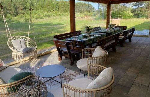 Dom w lesie przy stawach - Foto 32