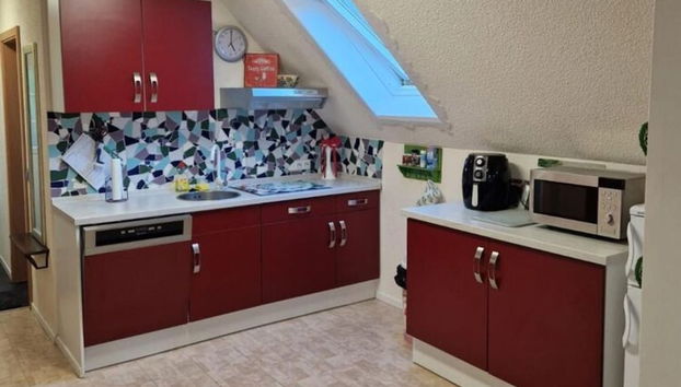 Ferienwohnung in Frankenau - Foto 4, Cocina privada