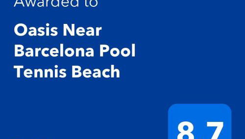 Oasis Near Barcelona Pool Tennis Beach - Foto 3