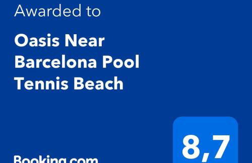 Oasis Near Barcelona Pool Tennis Beach - Foto 3