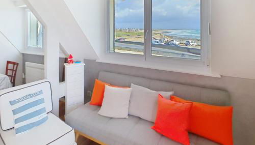 Tipoz'Immo - appartement l'Océan Duplex vue mer accès à pied - linge inclus lits faits - animaux bienvenus - wifi inclus - proche des commerces - Foto 3