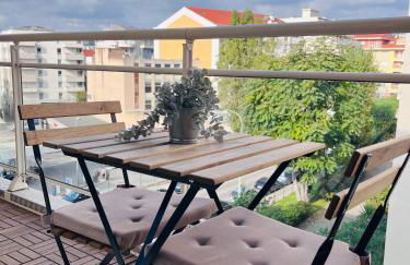 Studio terrasse et parking privé - Foto 9