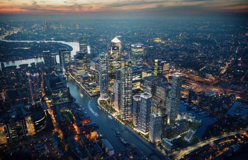 Canary Wharf Riverside Flat - Balcony - DLR 2 mins - Fast WiFi - Sleeps 3 - Photo 7