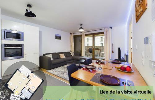 Roi de la Seine à Paris, stade, Gare parking et terrasse - Foto 1