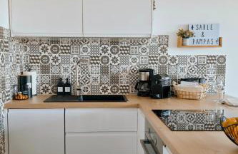 Sable & Pampas - Meublé de Tourisme 5 étoiles - Vue Panoramique & Terrasse - Climatisation - Plage à 200m - Foto 19