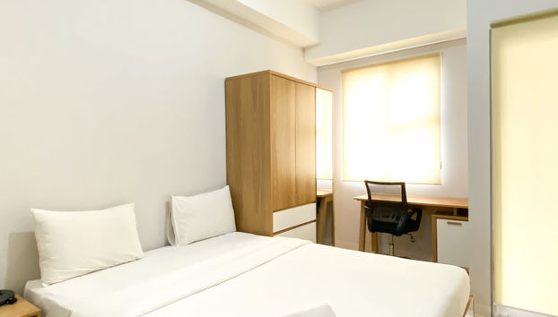 Serene Designed Studio Transpark Juanda Bekasi Timur Apartment - Foto 5, Habitación