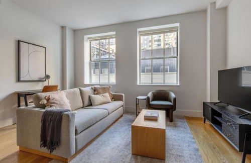 FiDi 1br w gym doorman lounge nr park NYC-1344 - Foto 1