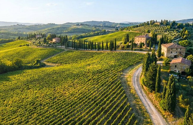 "Recorre las onduladas colinas de Chianti" con almuerzo y degustaciones de vino - Foto 1