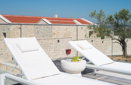 Luxury Villa Terra Dalmatica heated pool jacuzzi sauna - Foto 26