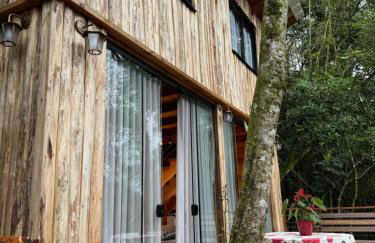 Cabana Rústica com vista para as Montanhas - Foto 16