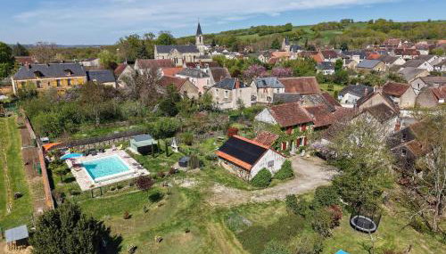 Maison avec piscine chauffée, bain nordique et grand jardin près d'Argenton-sur-Creuse - FR-1-591-63 - Foto 5