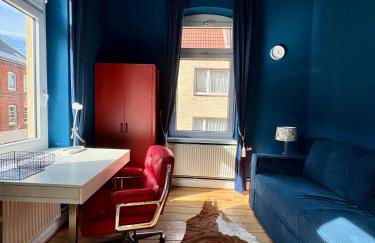 CLS Große City Altbau Wohnung für 4 Personen mit XXL Dusche, neues Bad, Dielen, Schlafsofa 160x200 mit 20cm Matratze, Smart TV & schnellem WLAN in Hildesheim Ost, Nespresso Maschine inklusive Kapseln, Nähe HAWK, Uni, Bosch, Ostbahnhof, A7 - Foto 21