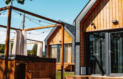 Sarnia Łąka Domek 1 z Prywatnym Jacuzzi - Foto 12