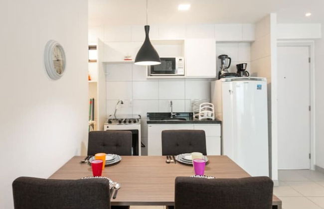 Lindo Flat no Beach Class Santa Maria em Boa Viagem - Foto 13