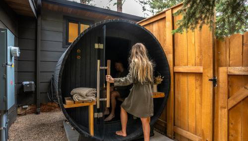 Serene Riverside Retreat with Sauna, Hot Tub, Fire Pit by Forest & Peak Retreats - Photo 3