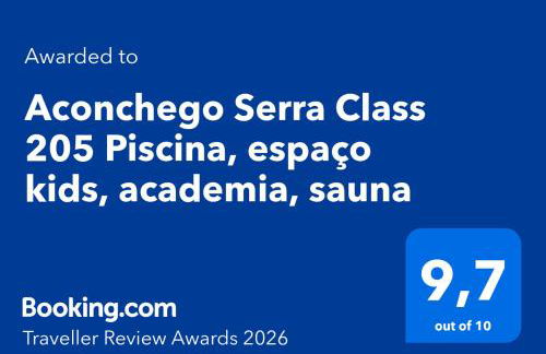 Aconchego Serra Class 205 Piscina, espaço kids, academia, sauna - Foto 46