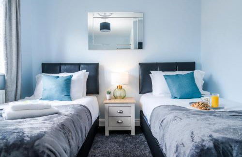 Progressive House 5 Bedrooms Inc Study with Sofabed, Garden, Smart TV in Every Bedroom FREE Parking - Foto 54