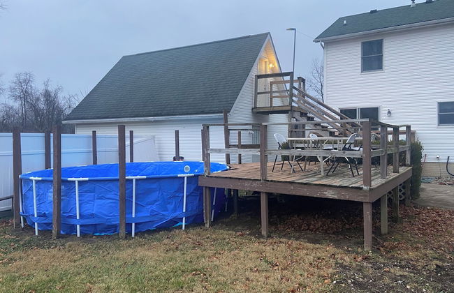 Large Country Home Pool and hot tub - Foto 27