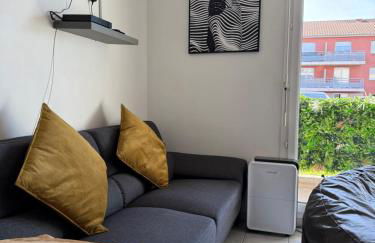 Suite Eden Spa, Appart'hôtel bien être , Patio de standing barbecue - TV XL CinéSport, Lit Q-Size, Wifi, P-Gratuit en Résidence - Foto 23