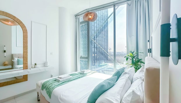 Amazing Roof Top Pool in Nice 1 BHK Flat - Foto 5, Habitación