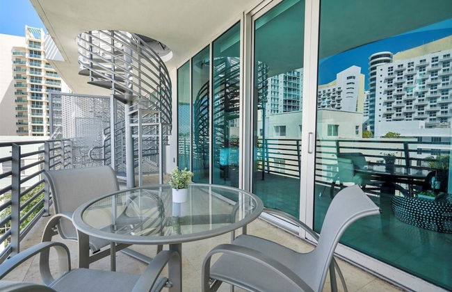 Penthouse Bahia Mar South Beach On Ocean Drive Miami Beach 1 Bedroom Home by RedAwning - Foto 10