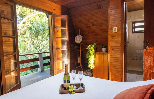 Natureza-piscina-lareira-Brazilan Corner - Foto 15