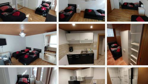 Ferienwohnungen Calwer Höfle City - für Firmen, Handwerker und Monteure - Photo 2, towels, stove, wardrobe