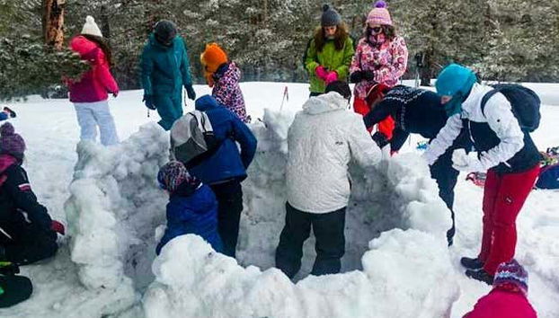 Construyendo un iglú