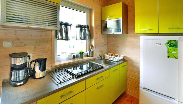 Cottage in Jaroslawiec Near Heated Pool - Foto 5, Eigene Küche