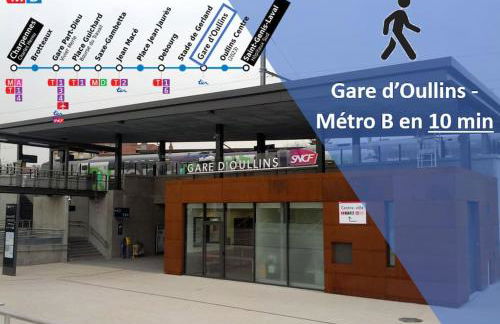 Superbe studio rénové proche Métro avec garage - Foto 13
