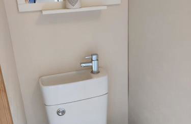 Cosy Off Grid Shepherds Hut with Wood Fired Hot Tub - Foto 5