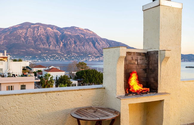 Beachfront Sunny Penthouse - Kalamata Seablisss - Foto 23