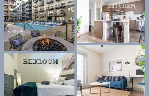 Modern 1BR Chic Retreat Pool Gym Parking - Foto 25