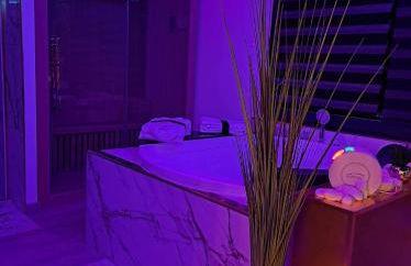 L'Aurore Love Room de prestige jacuzzi sauna piscine chauffée cuisine - Foto 58
