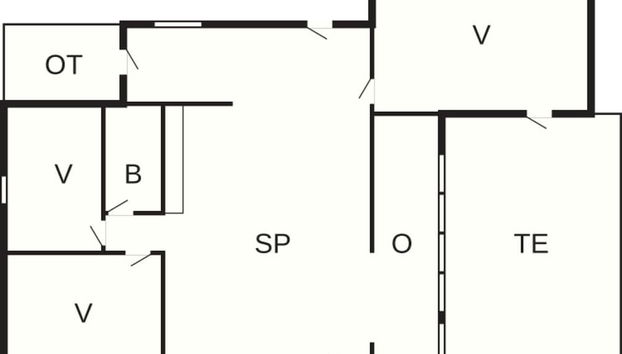 Holiday Home in Væggerløse - Foto 4, Piantina