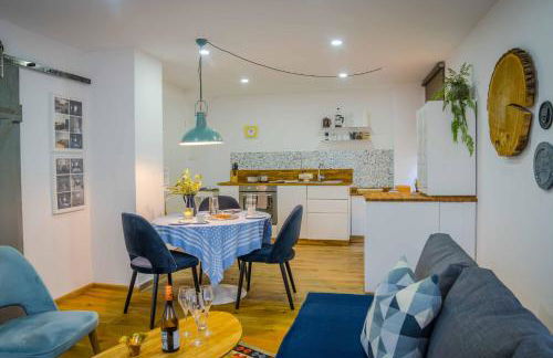 Modernes Apartment BLUES in ruhiger Altstadtlage perfekt für Paare Genießer und Auszeiten in der Weinregion Ihr gemütliches Zuhause in Besigheim - Foto 5