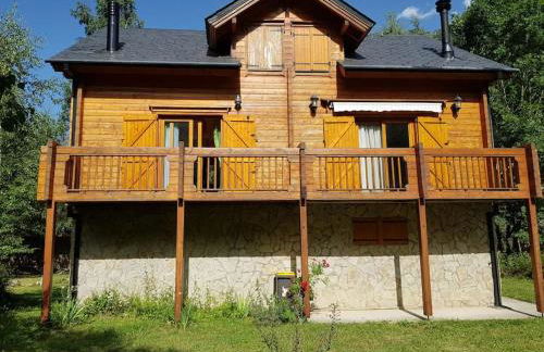 Chalet bois au coeur des Pyrénées ariégeoises - Foto 18