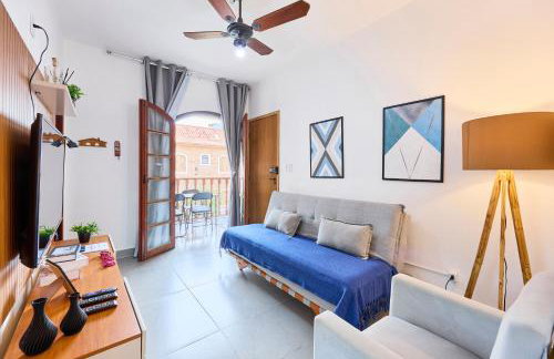 Pé na areia Tenório e Grande - 350m - 5 min à pé com varanda gourmet- recém reformado e aconchegante, com utensílios de praia e máquina de lavar roupas - Foto 7