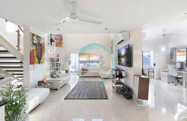 Lux Beachfront PH Office Pool Skyline Views - Foto 4