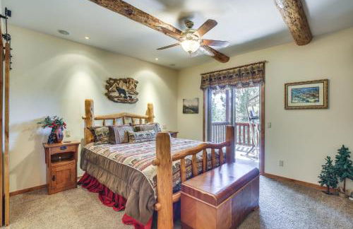 4 Mi to Snow Summit Cabin with Mtn Views and Decks - Foto 12