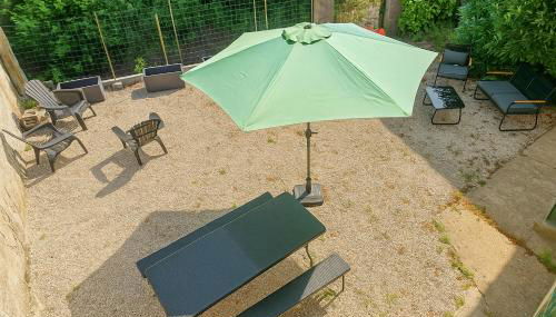 L'Echapée Belle en Val de Saône - Foto 4, Garden, sunbed, Garden view