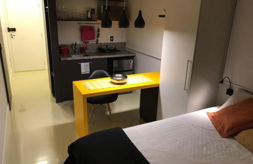 Apto Studio 501 mobiliado com linda vista - Foto 24