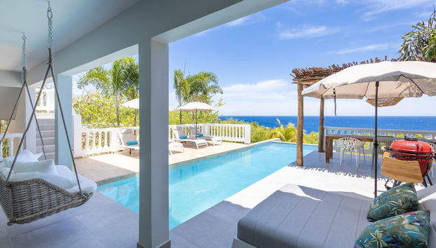 Caribbean Delight Villa With Stunning Pool View - Foto 4, Habitación