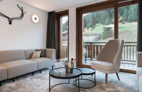 Appartement Duplex 94m² Courchevel Village - Pour 6 personnes - Pieds des pistes avec Parking et Wifi - FR-1-631-111 - Foto 2