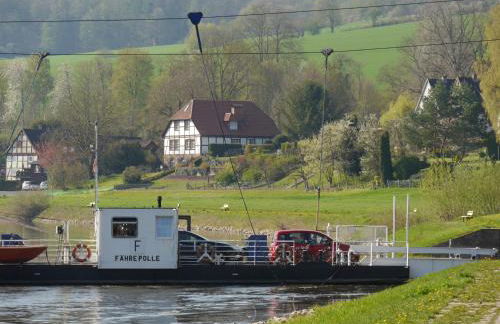 Ferienwohnung Weserblick Polle - Foto 2