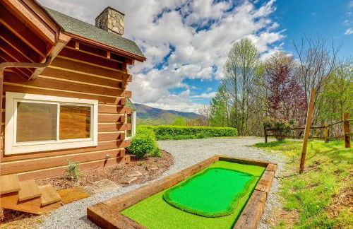 True Log Cabin with Game Room, Year-Round Views - Foto 31