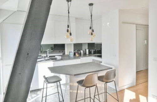 Paris Central 1 bedroom Apartment with AC - Foto 10