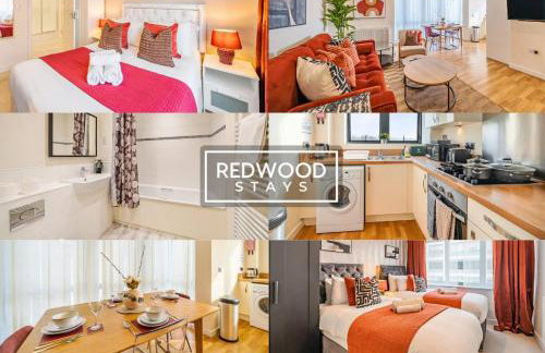 Premium Serviced Apartment in Basingstoke Town Centre, Free Parking By Redwood Stays - Foto 1